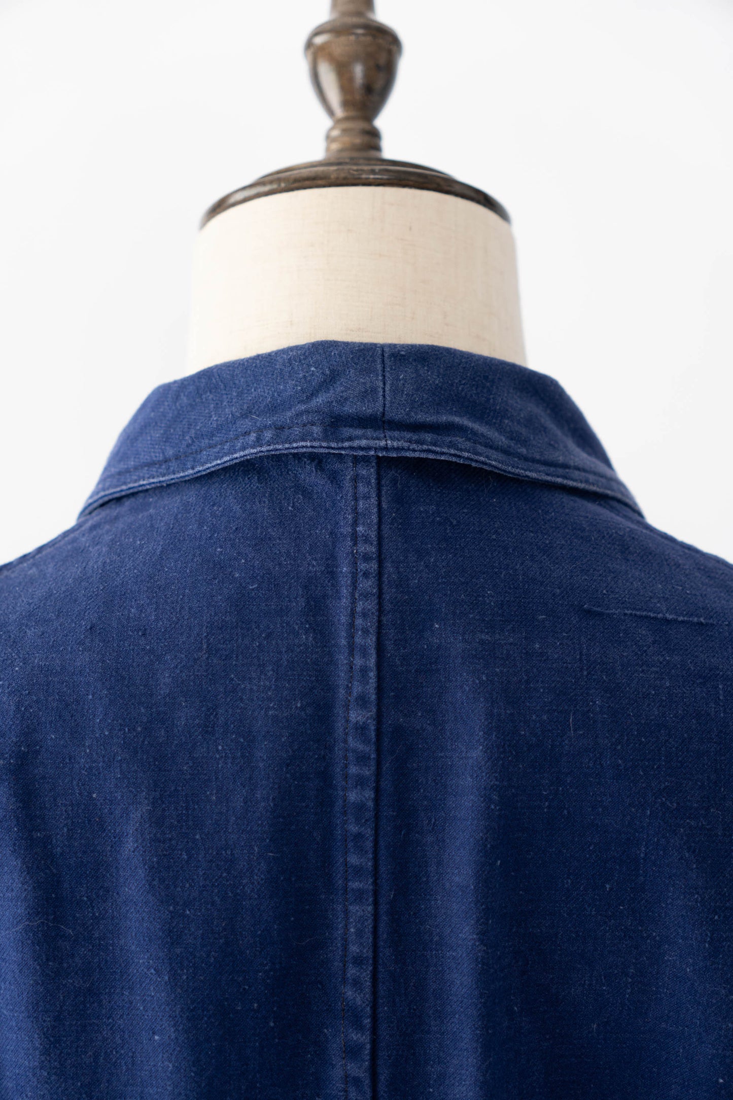 ~30s French Work Blue Cotton Twill Jacket