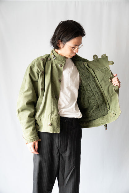 60s Sweden Army Motorcycle Jacket With Liner "C50"