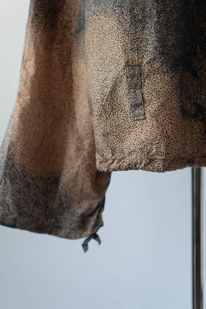 ~80s Yugoslavia Army Sniper Smock Microdot Camouflage With Groove Bag DEADSTOCK