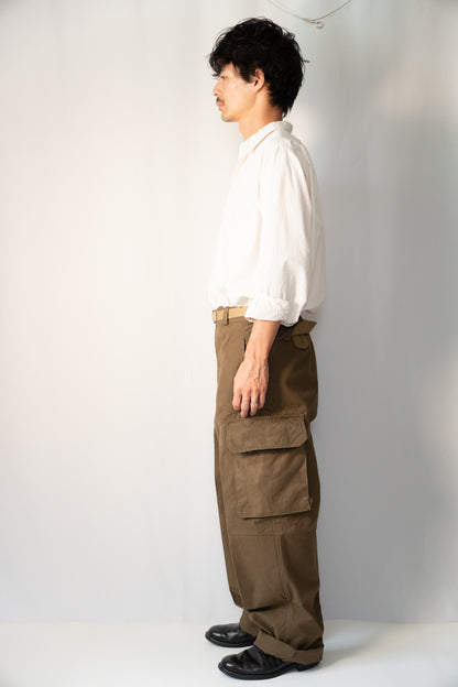 1940 年代法國陸軍 M-47 野戰褲 Hopsack LateModel DEADSTOCK