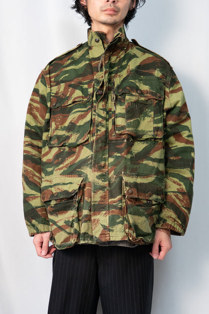 60s French Army TAP47/56 Paratrooper Jacket Lizard Camo