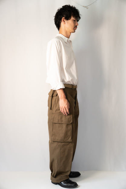 1940 年代法國陸軍 M-47 野戰褲 Hopsack LateModel DEADSTOCK