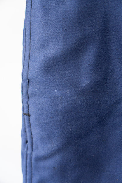 40s French Work Vulcain Blue Moleskin Jacket DEAD STOCK