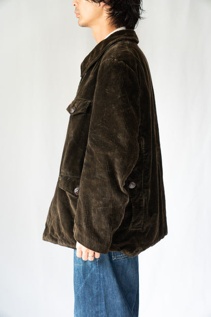 30s AdolpheLafont Brown Corduroy Hunting Jacket