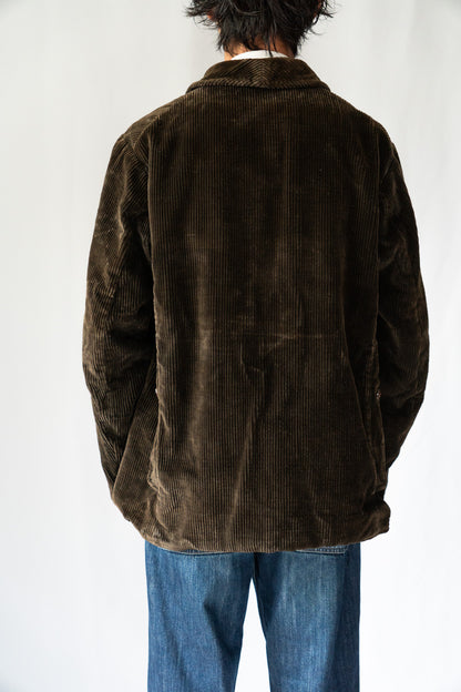 30s AdolpheLafont Brown Corduroy Hunting Jacket