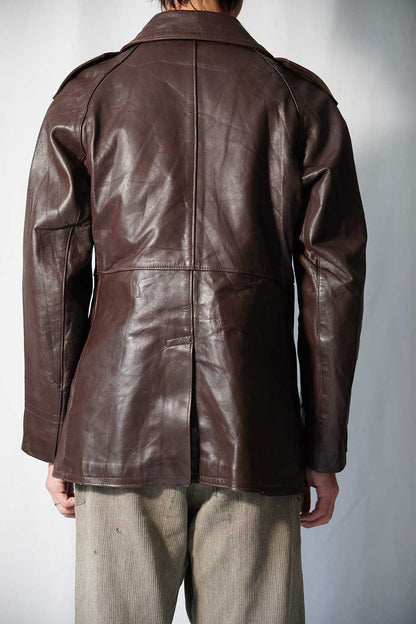 French Army M49 Motor Cycle Leather Jacket