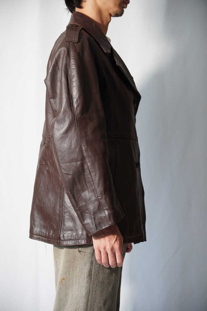 French Army M49 Motor Cycle Leather Jacket