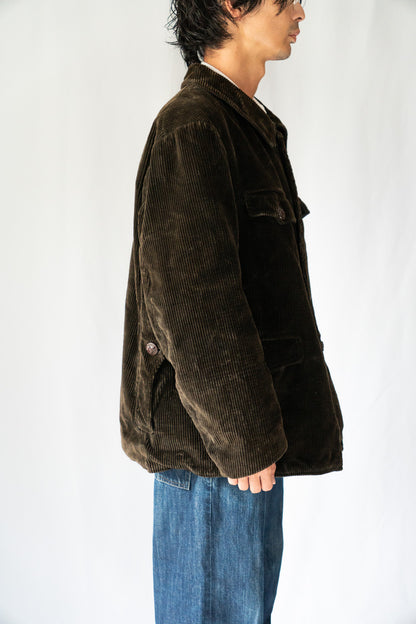 30s AdolpheLafont Brown Corduroy Hunting Jacket