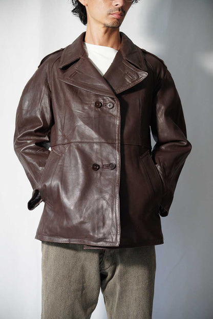 French Army M49 Motor Cycle Leather Jacket