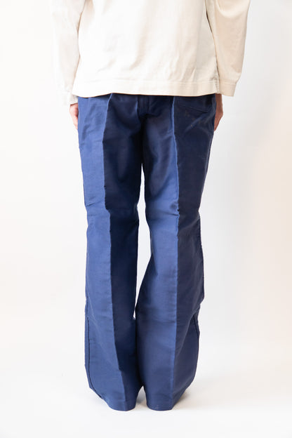 40s French Work Vulcain Blue Moleskin Jacket DEAD STOCK