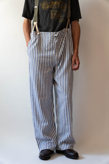 30s GERMAN ARMY WEHRMACHT DRILLICH HOSPITAL TROUSER
