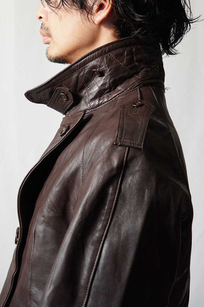 French Army M49 Motor Cycle Leather Jacket