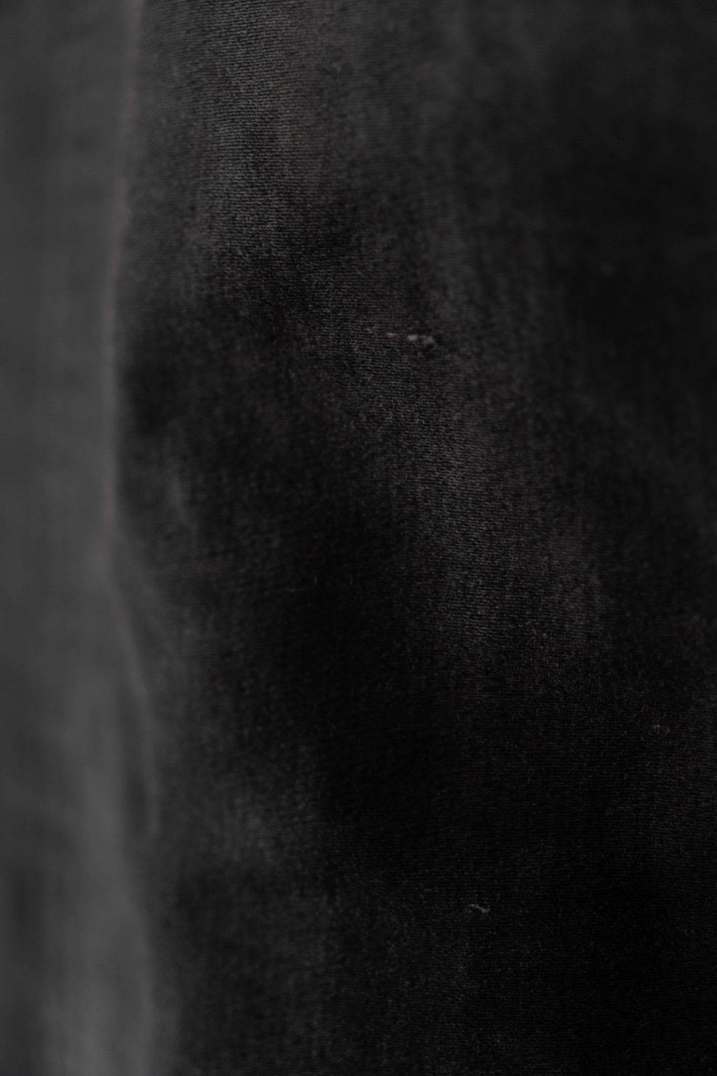 ~50s French Work Black Moleskin Jacket "Le Mont St Michel"