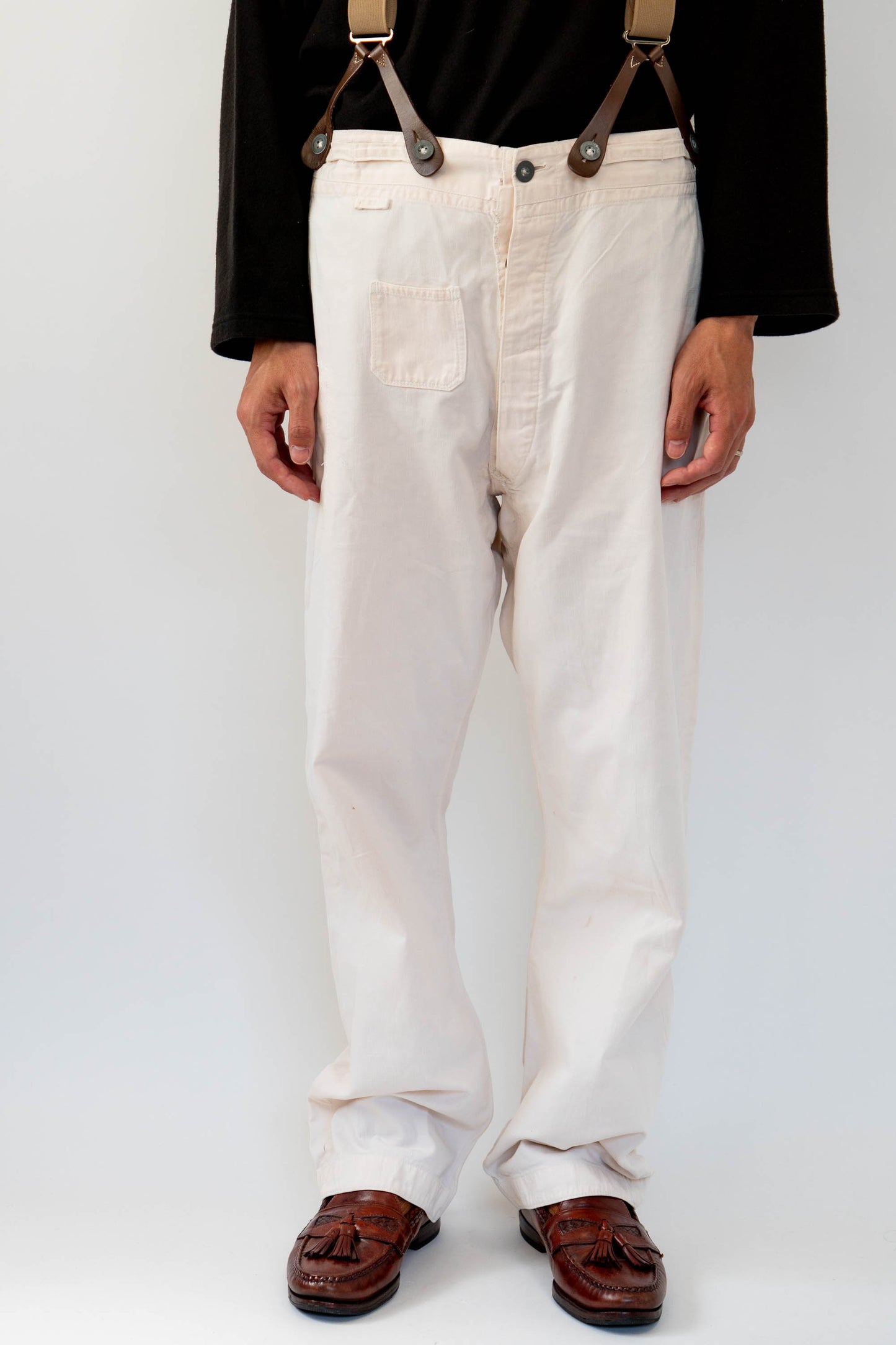 30s German Kriegsmarine Drillich Cotton Twill Trouser