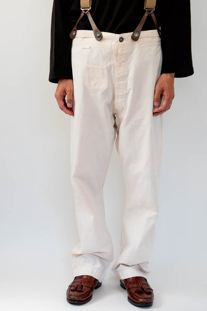 30s German Kriegsmarine Drillich Cotton Twill Trouser