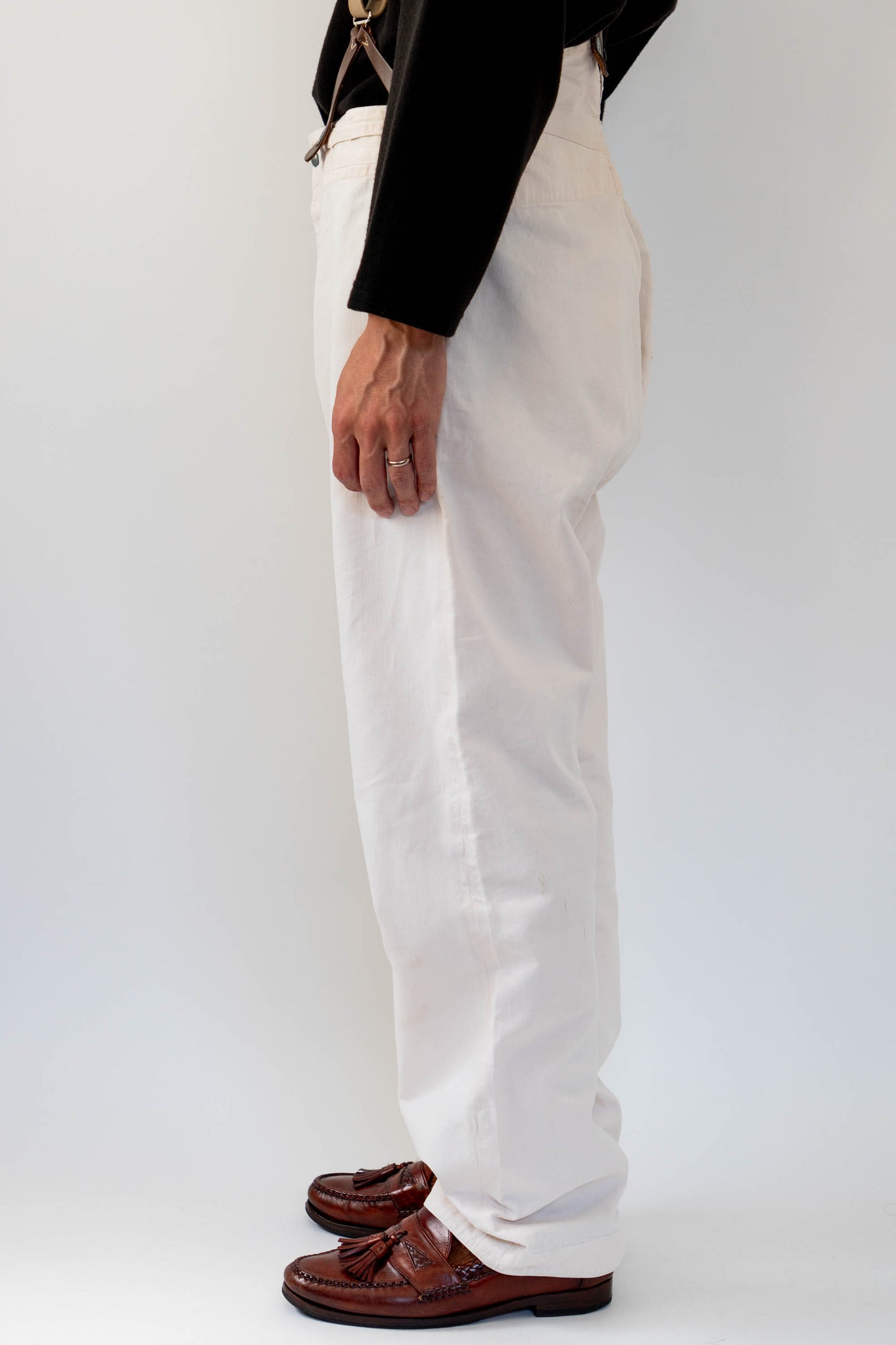 30s German Kriegsmarine Drillich Cotton Twill Trouser
