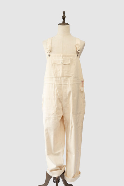 50s French Marine Nationale Cotton HBT Salopette "DECATI" DEAD STOCK