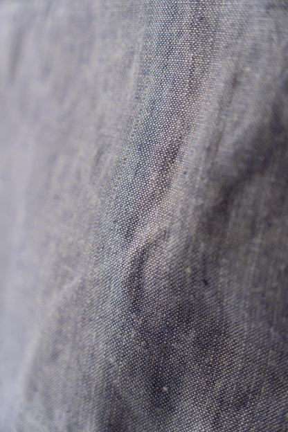 50s French Marine Ramie Linen Sailor Smock