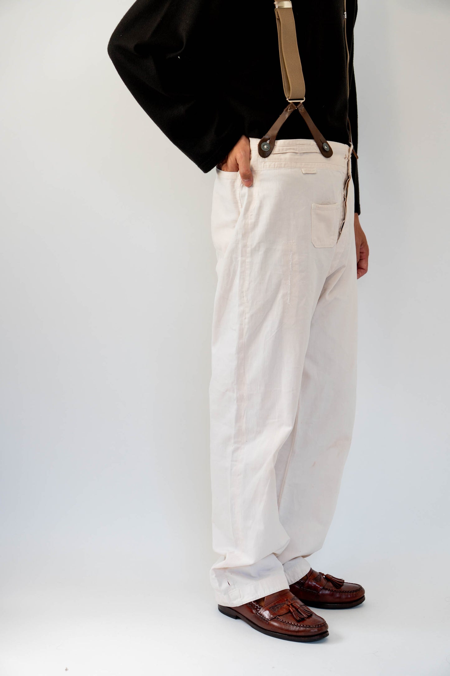 30s German Kriegsmarine Drillich Cotton Twill Trouser