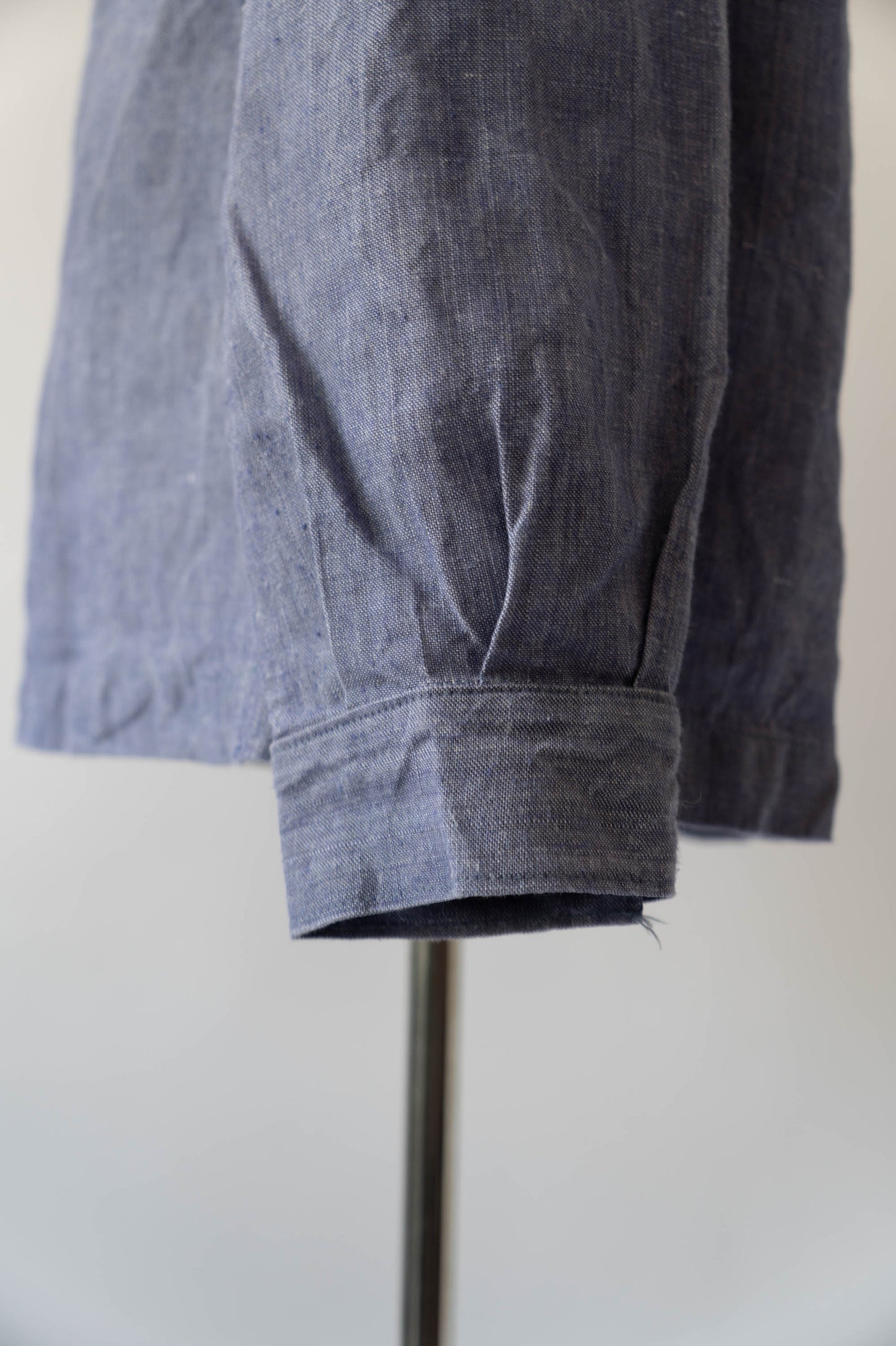 50s French Marine Ramie Linen Sailor Smock
