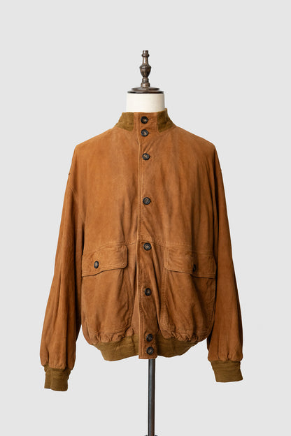 ~90s Italy Old Valstar Suede Jacket