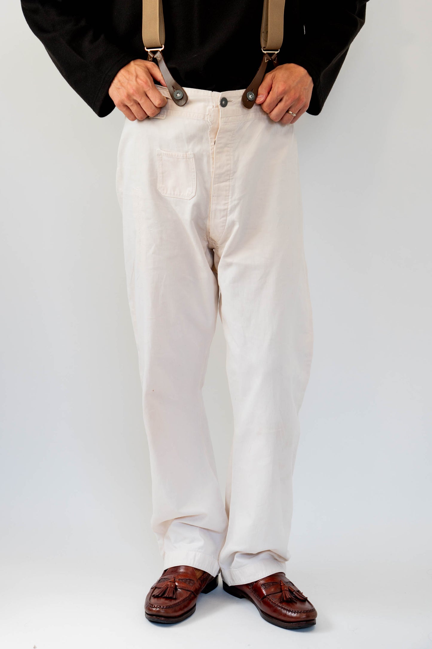 30s German Kriegsmarine Drillich Cotton Twill Trouser