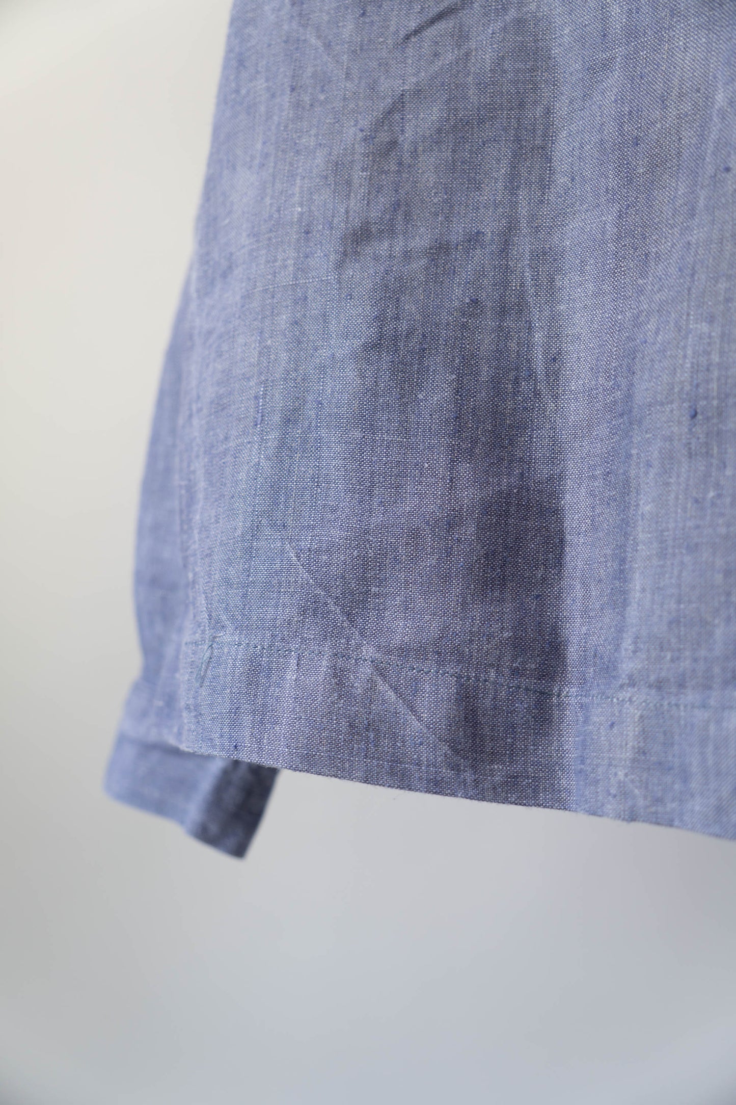 50s French Marine Ramie Linen Sailor Smock