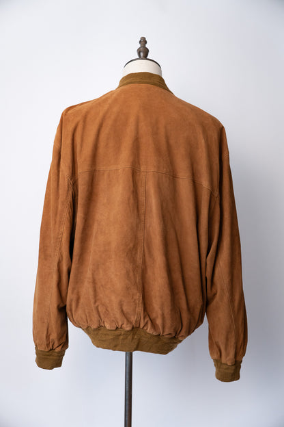 ~90s Italy Old Valstar Suede Jacket