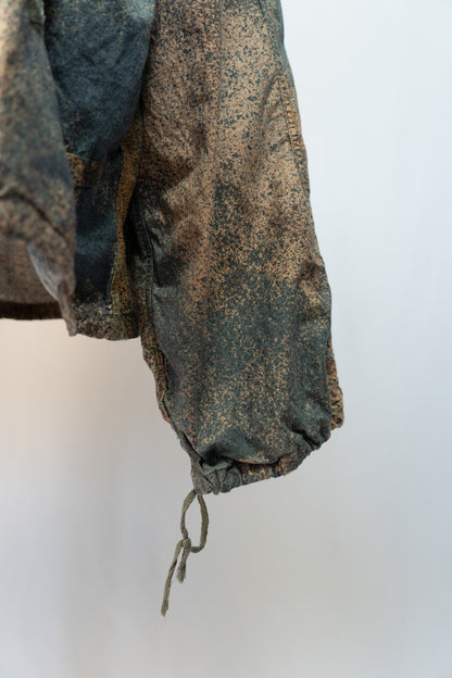 ~80s Yugoslavia Army Sniper Smock Microdat Camouflage with Groove and Bag