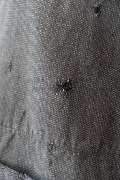 40s French Work Salt & Pepper Atelier Jacket "Boro"