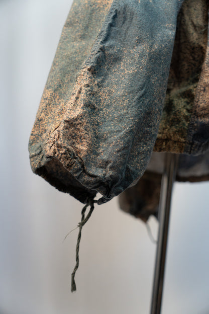 ~80s Yugoslavia Army Sniper Smock Microdat Camouflage with Groove and Bag