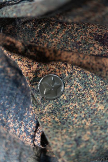 ~80s Yugoslavia Army Sniper Smock Microdat Camouflage with Groove and Bag