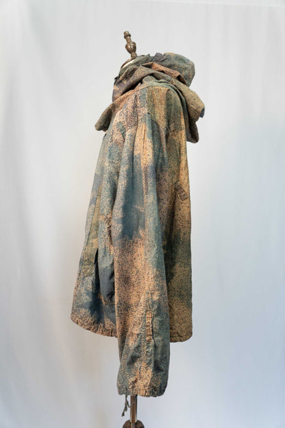 ~80s Yugoslavia Army Sniper Smock Microdat Camouflage with Groove and Bag