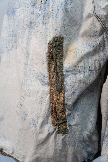 ~80s Yugoslavia Army Sniper Smock Microdat Camouflage with Groove and Bag