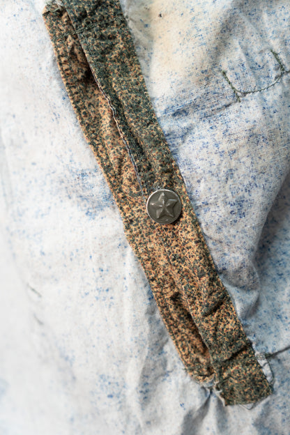 ~80s Yugoslavia Army Sniper Smock Microdat Camouflage with Groove and Bag