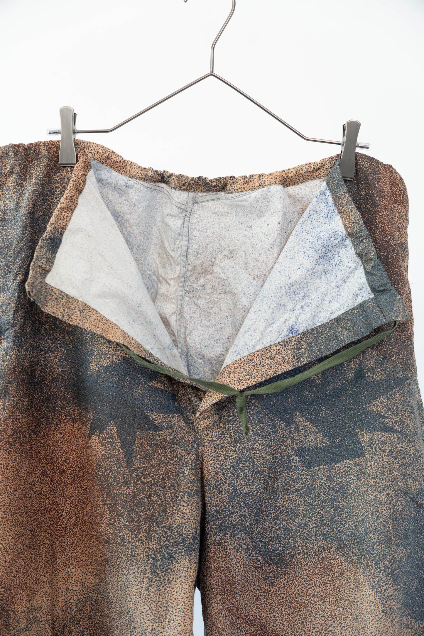 ~80s Yugoslavia Army Sniper Trouser Microdt Camouflage DEADSTOCK