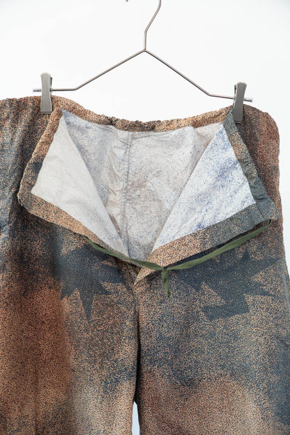 ~80s Yugoslavia Army Sniper Trouser Microdt Camouflage DEADSTOCK