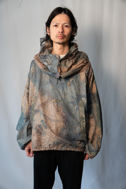~80s Yugoslavia Army Sniper Smock Microdat Camouflage with Groove and Bag