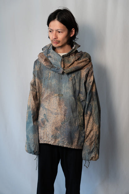 ~80s Yugoslavia Army Sniper Smock Microdat Camouflage with Groove and Bag