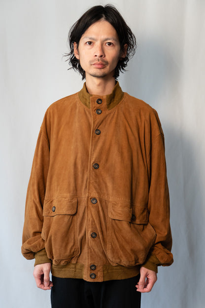 ~90s Italy Old Valstar Suede Jacket