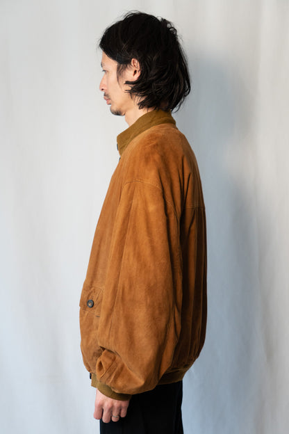 ~90s Italy Old Valstar Suede Jacket