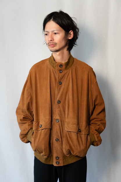 ~90s Italy Old Valstar Suede Jacket
