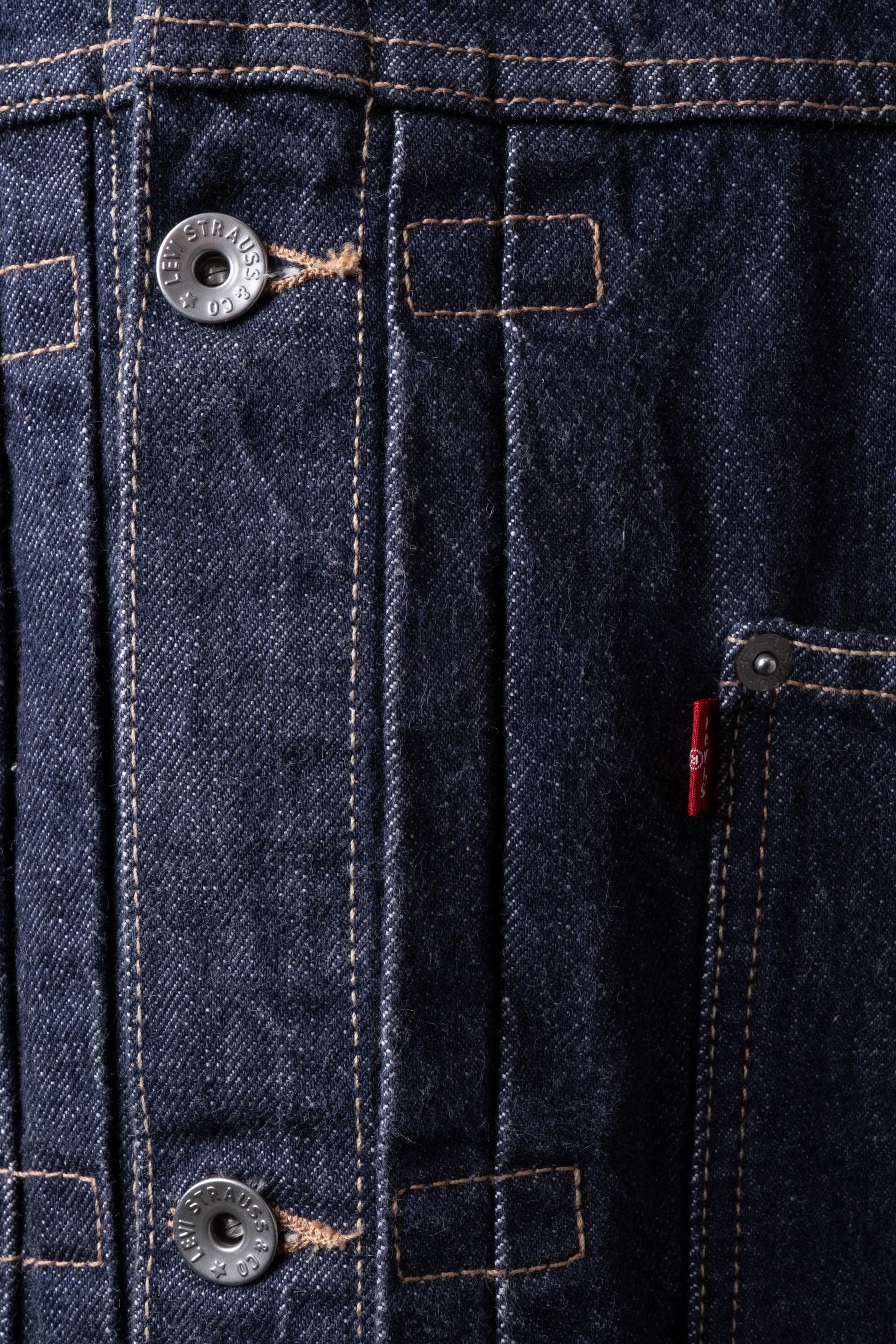 90s euro levi's "70501-04" denim jacket  1st type