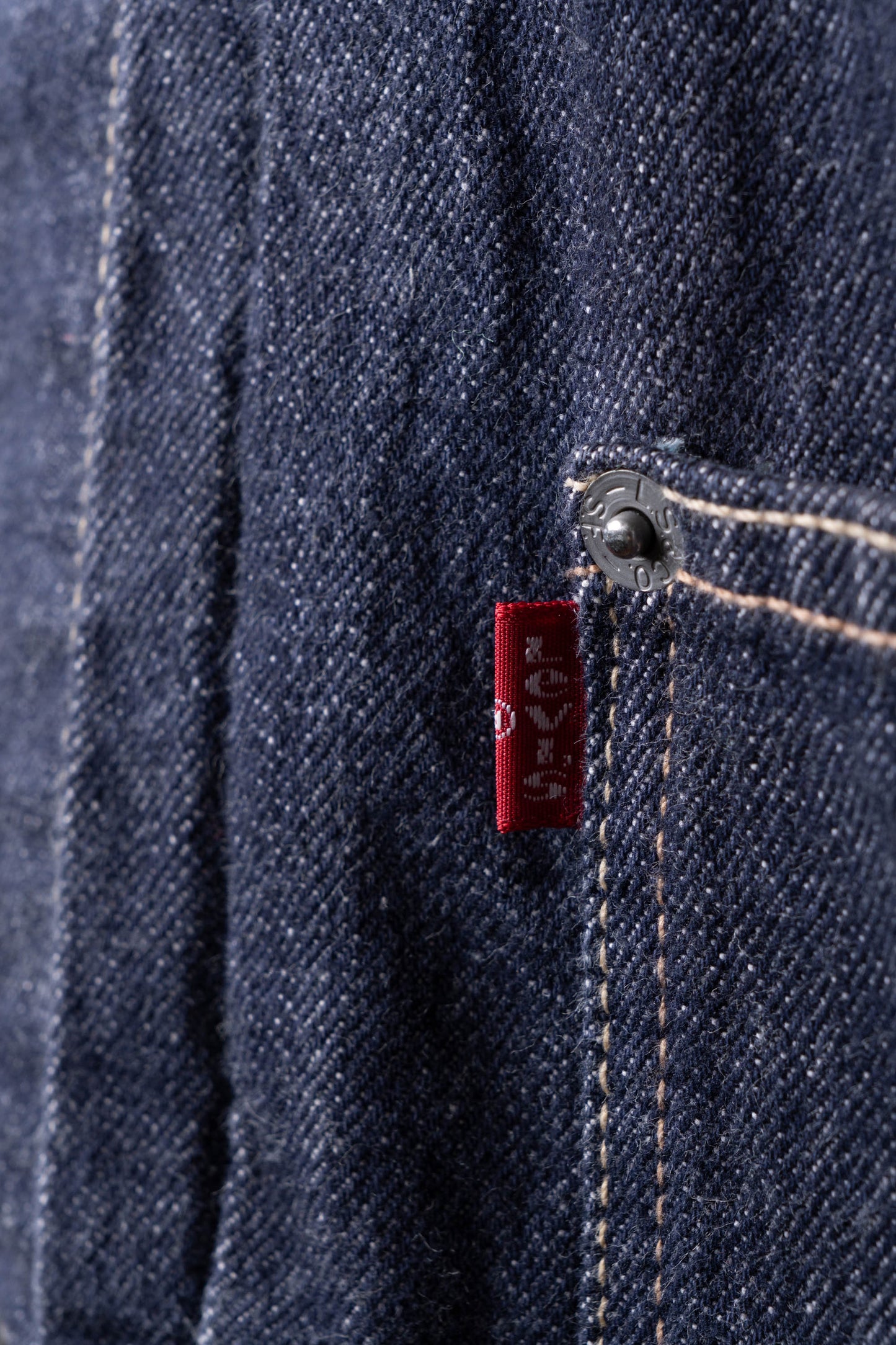 90s euro levi's "70501-04" denim jacket  1st type