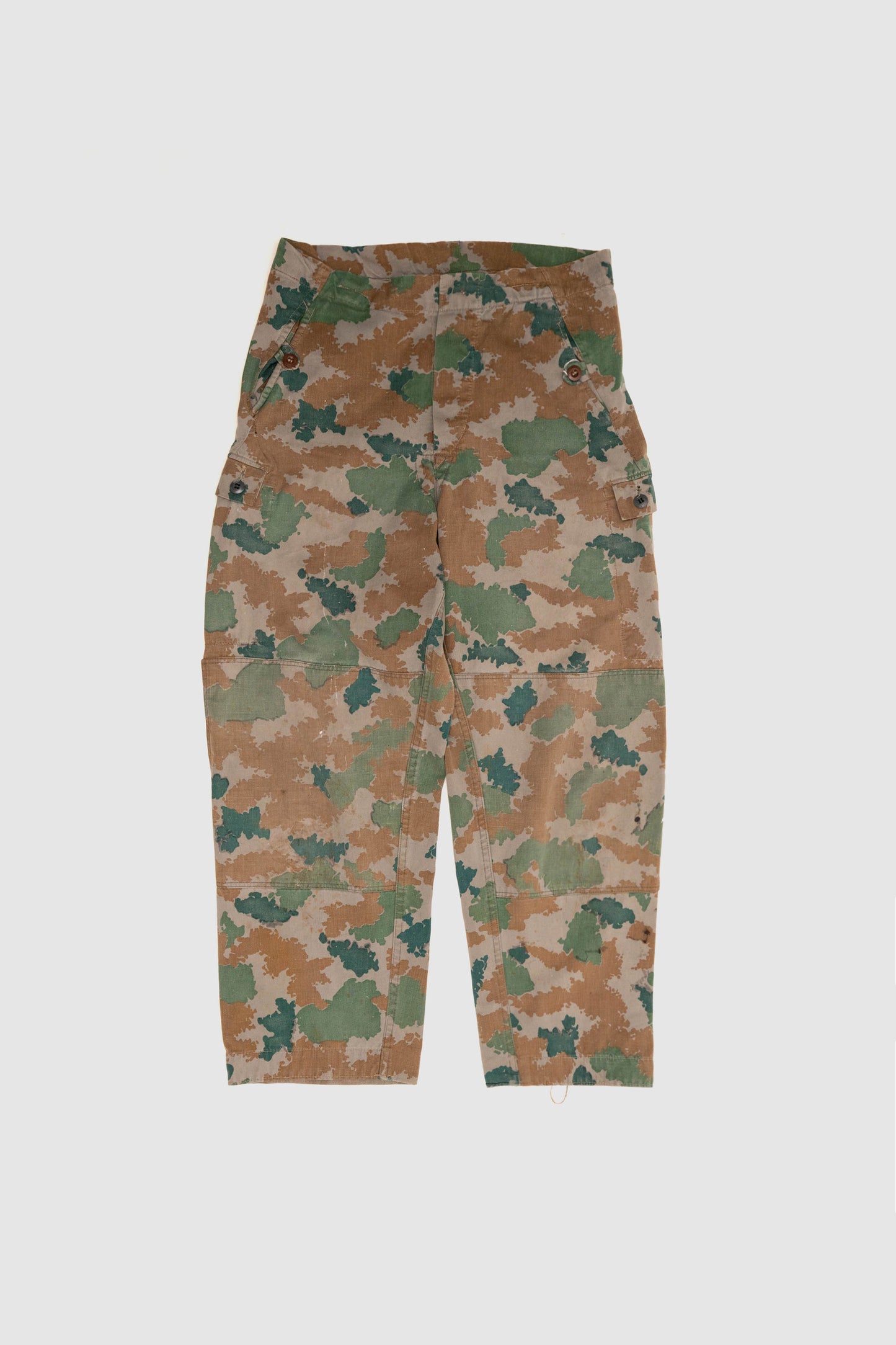 60s GERMAN ARMY BLUMENTARN CAMOUFLAGE TROUSER