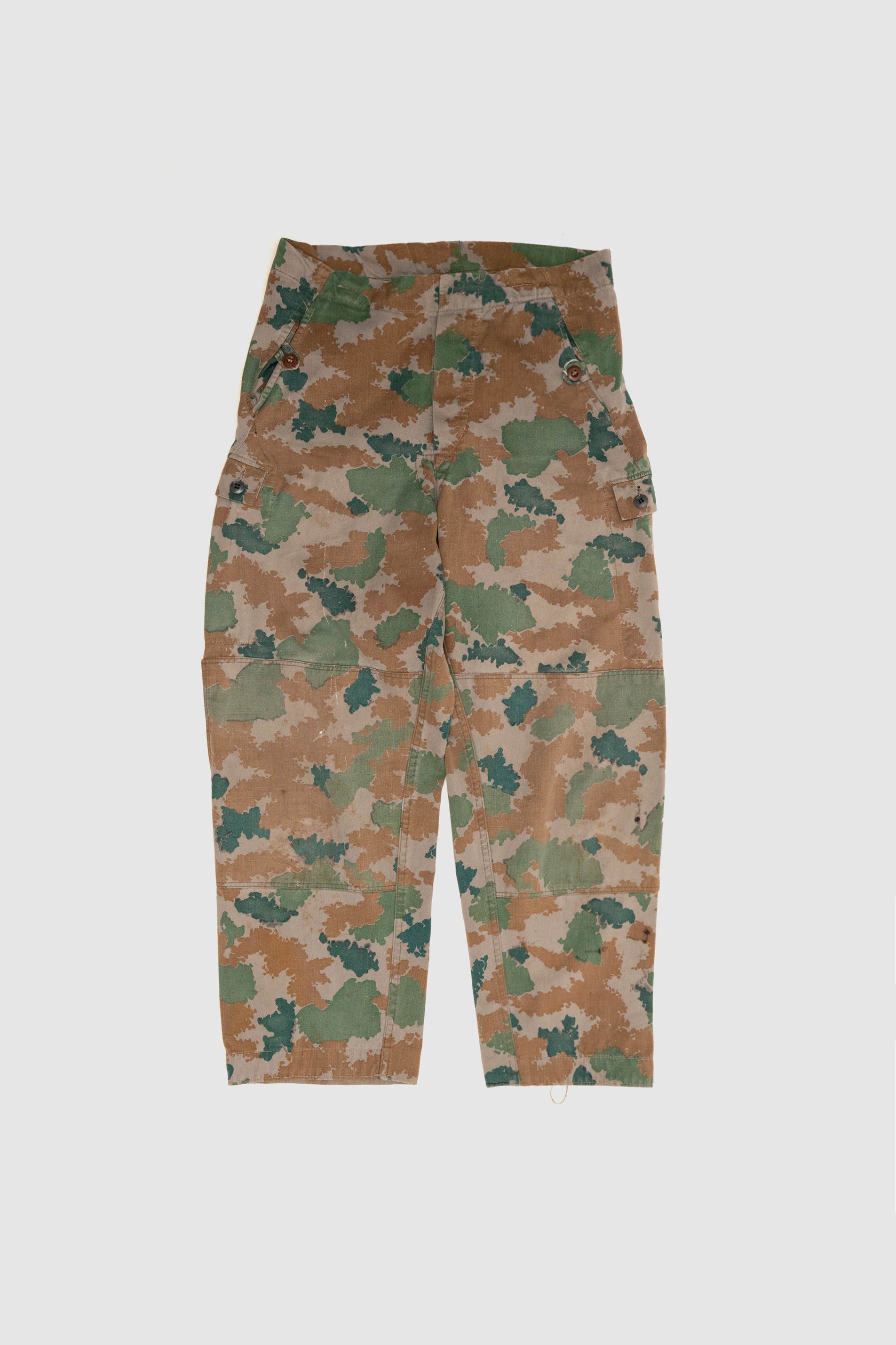 60s GERMAN ARMY BLUMENTARN CAMOUFLAGE TROUSER