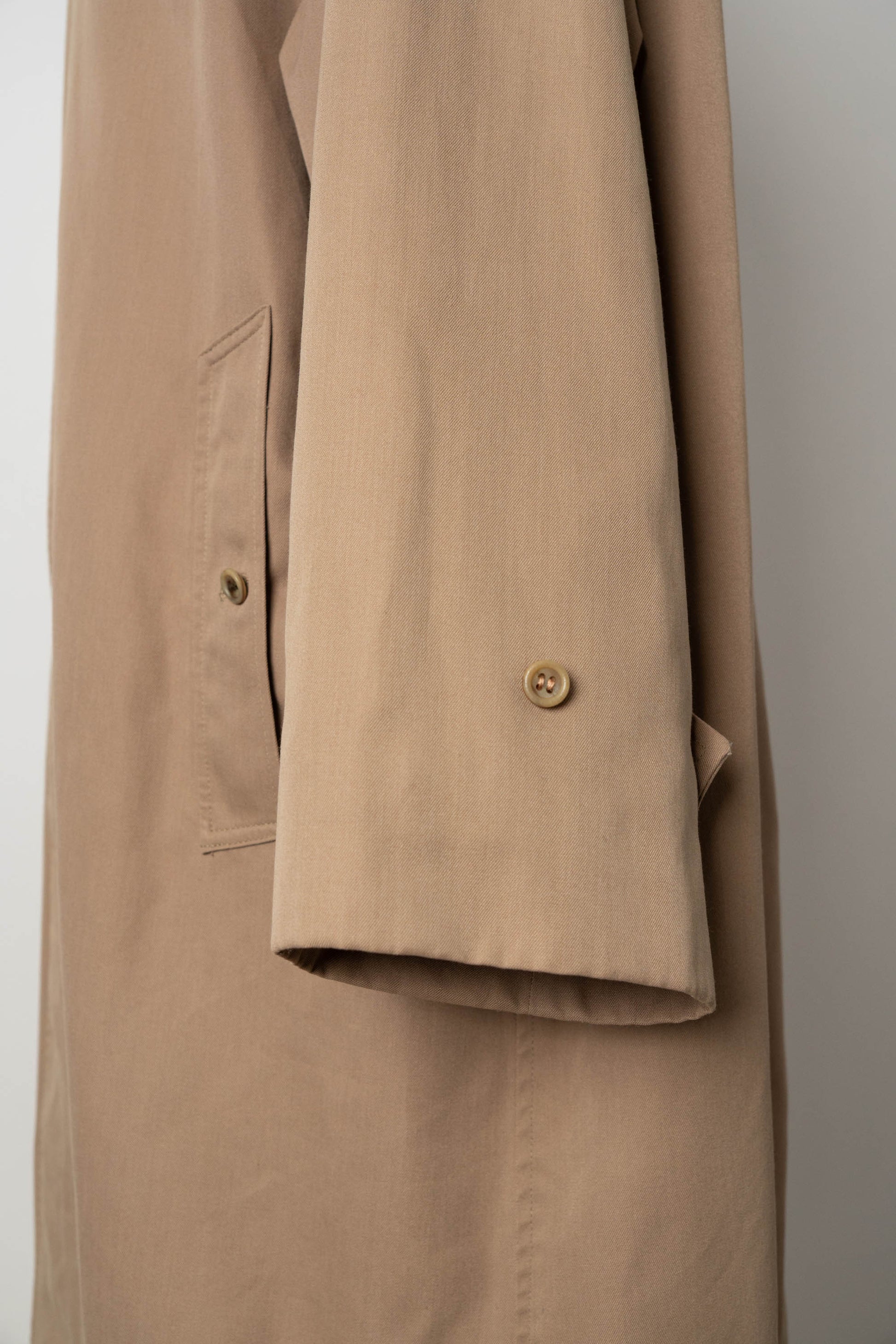 80s burberry single panel sleeve balmacaan coat"commuterⅡ"