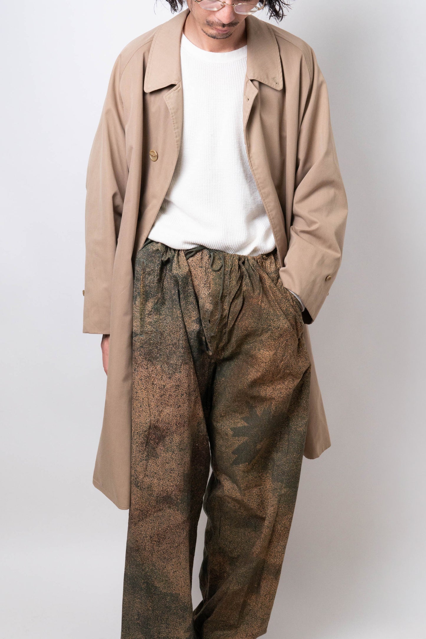 80s burberry single panel sleeve balmacaan coat"commuterⅡ"