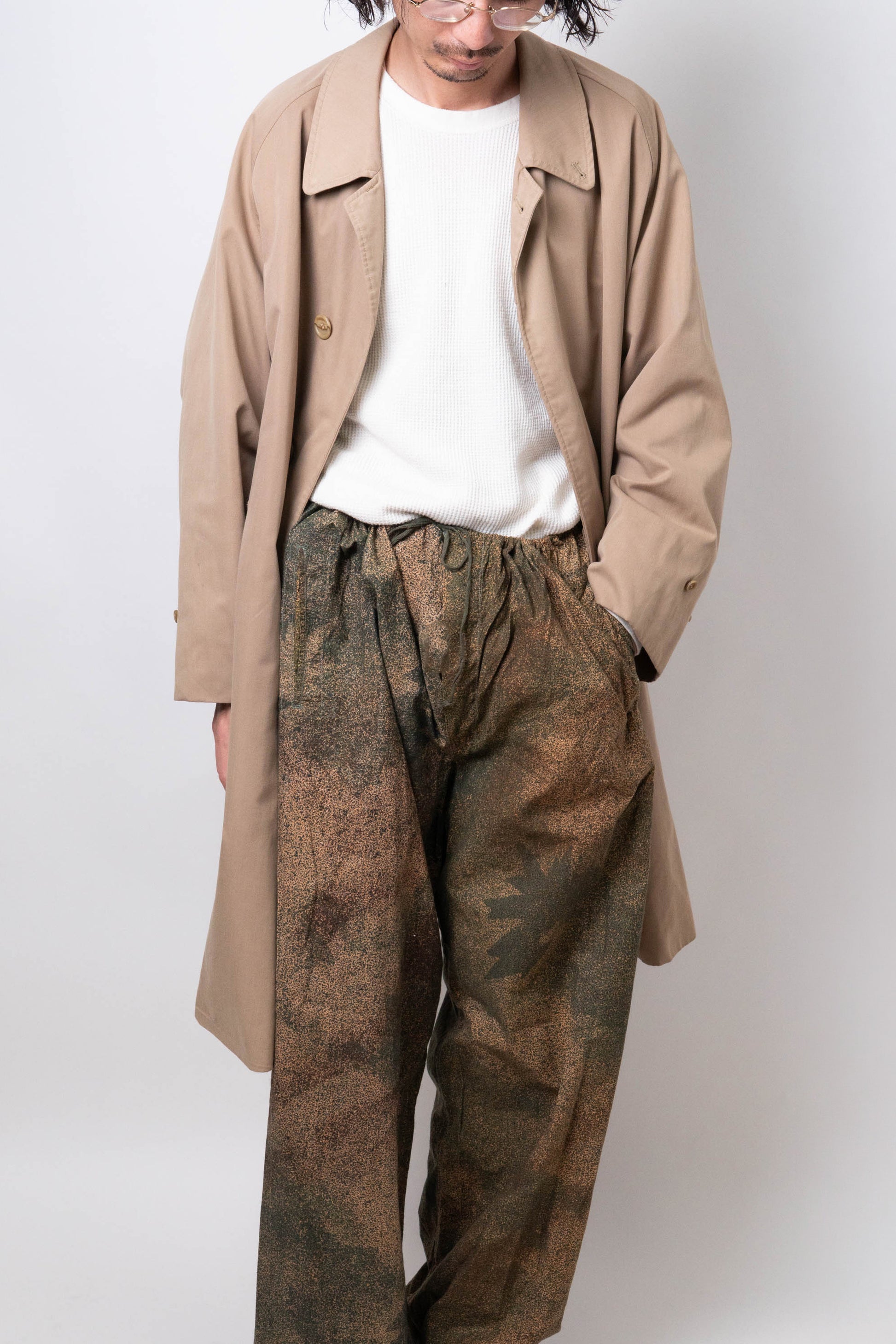 80s burberry single panel sleeve balmacaan coat"commuterⅡ"