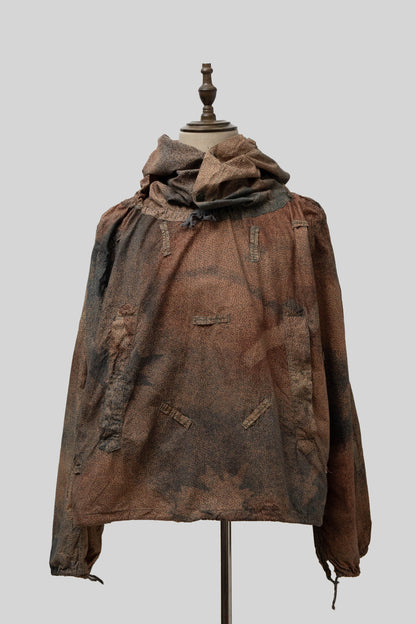 80s Yugoslavia Army Sniper Smock Microdot Camouflage with groove and bag